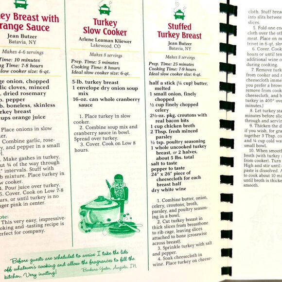 FIX-IT and FORGET-IT Christmas Cookbook 600 Slow Cooker Holiday Recipes HOLIDAYS - Picture 12 of 15